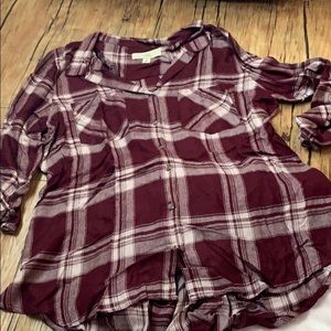Thread and Supply Flannel Shirt, NWOT